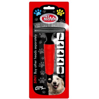 PET NOVA Trimmer zum Auskämmen der Unterwolle und des Fells M Deshedder PET NOVA Trimmer zum Auskämmen der Unterwolle und des Fells M Deshedder