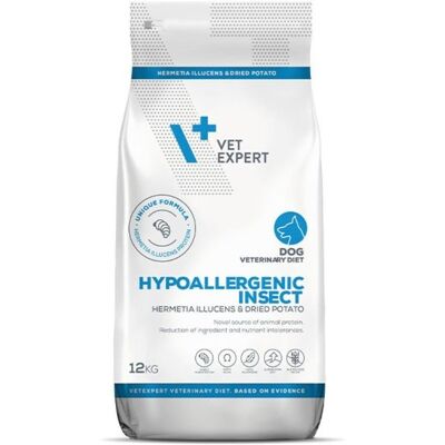 VET EXPERT Veterinärdiet Hund Hypoallergen Insekt - Hundefutter VET EXPERT Veterinärdiet Hund Hypoallergen Insekt - Hundefutter