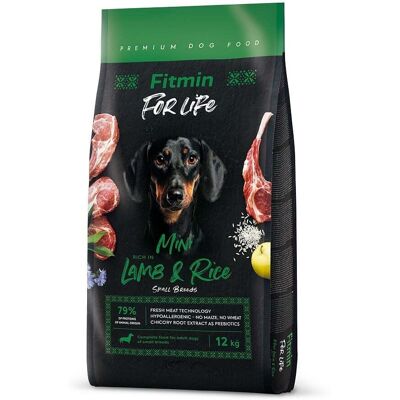 Fitmin Dog For Life Lamb & Rice Mini - Kleine Rasse Hundefutter Fitmin Dog For Life Lamb & Rice Mini - Kleine Rasse Hundefutter