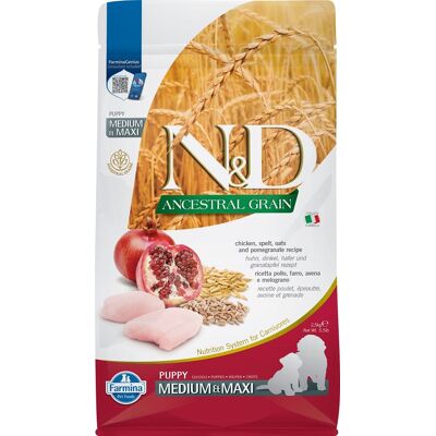 FARMINA N&D Ancestral Grain Hundewelpenfutter Medium Maxi FARMINA N&D Ancestral Grain Hundewelpenfutter Medium Maxi