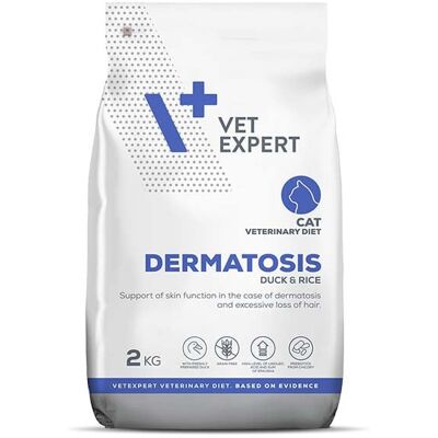 VETEXPERT VET EXPERT Veterinär Dieta für Katzen Dermatosis 2 kg - Haut & Fellpflege VETEXPERT VET EXPERT Veterinär Dieta für Katzen Dermatosis 2 kg - Haut & Fellpflege