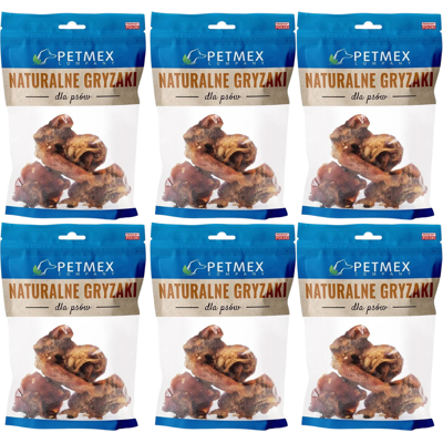 PETMEX Mittlere Schweineohren 6x100g PETMEX Mittlere Schweineohren 6x100g
