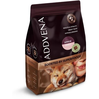 ADDVENA Boosted by Superfoods Junior small 2,5 kg - Tiernahrung ADDVENA Boosted by Superfoods Junior small 2,5 kg - Tiernahrung