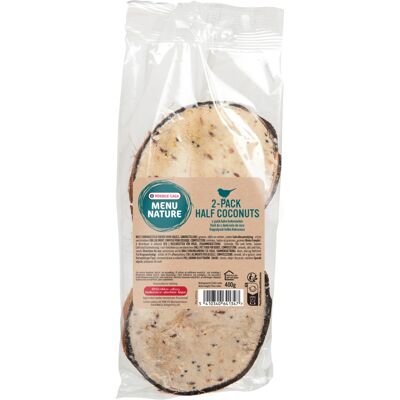 Versele Laga - Menu Nature halbe Kokosnuss - Vogelfutter Versele Laga - Menu Nature halbe Kokosnuss - Vogelfutter
