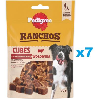 PEDIGREE Natürliche Rindfleisch & Hafer Würfel - Hunde Ergänzungsfutter PEDIGREE Natürliche Rindfleisch & Hafer Würfel - Hunde Ergänzungsfutter
