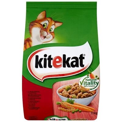 KITEKAT Katzenfutter - Rind & Gemüse - 300g KITEKAT Katzenfutter - Rind & Gemüse - 300g