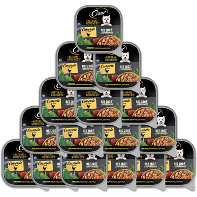 CESAR Huhn, Zucchini, Beeren & Kräuter - Hundefutter CESAR Huhn, Zucchini, Beeren & Kräuter - Hundefutter