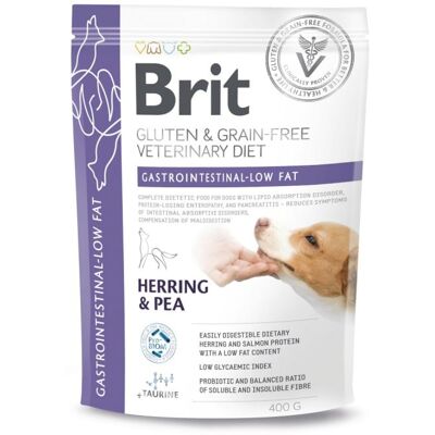 BRIT Grain Free Veterinary Diets Dog Gastrointestinal Low Fat 400 g BRIT Grain Free Veterinary Diets Dog Gastrointestinal Low Fat 400 g