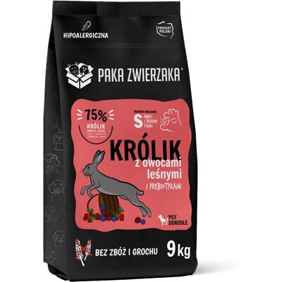 PAKA ZWIERZAKA Seventh Heaven S Trockenfutter mit Kaninchen & Waldfrüchten - Hundefutter PAKA ZWIERZAKA Seventh Heaven S Trockenfutter mit Kaninchen & Waldfrüchten - Hundefutter