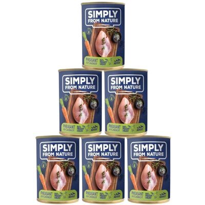 Simply from Nature Fasan mit Karotte - Hundefutter Simply from Nature Fasan mit Karotte - Hundefutter