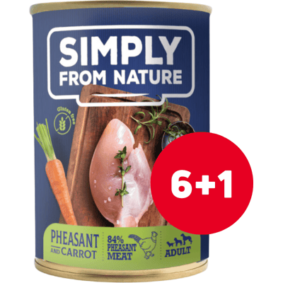 Simply from Nature Wild Fasanenfutter mit Karotten - Hundefutter Simply from Nature Wild Fasanenfutter mit Karotten - Hundefutter