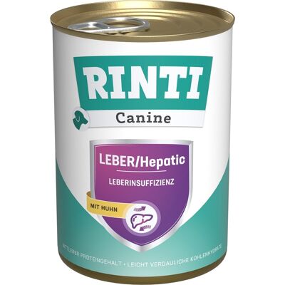 Rinti Hundefutter Leber/Hepatic Huhn 12 x 400 g Rinti Hundefutter Leber/Hepatic Huhn 12 x 400 g
