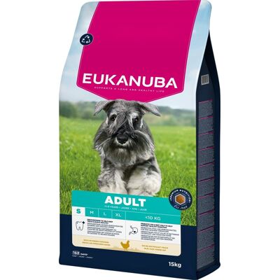 EUKANUBA Adult Small Breeds Chicken 15 kg sucha karma dla psów ras małych bogata w świeżego kurczaka EUKANUBA Adult Small Breeds Chicken 15 kg sucha karma dla psów ras małych bogata w świeżego kurczaka