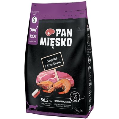Miesko Kalb & Garnelen Katzenfutter 5kg Miesko Kalb & Garnelen Katzenfutter 5kg
