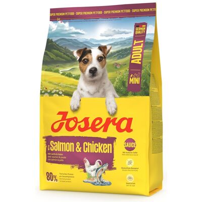 JOSERA Mini Adult Salmon and Chicken 3kg bezglutenowa karma z sosem dla psów małych ras JOSERA Mini Adult Salmon and Chicken 3kg bezglutenowa karma z sosem dla psów małych ras