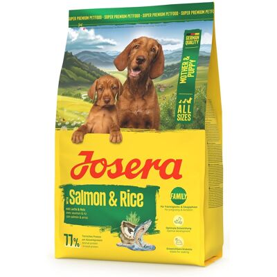 JOSERA Mother and Puppy Salmon with Rice 3kg dla szczeniąt, suk w ciąży oraz suk karmiących JOSERA Mother and Puppy Salmon with Rice 3kg dla szczeniąt, suk w ciąży oraz suk karmiących