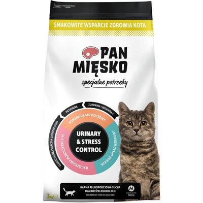 PAN MIĘSKO Urinary & Stress Control Truthahn für Katzen 3 kg PAN MIĘSKO Urinary & Stress Control Truthahn für Katzen 3 kg