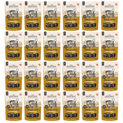 WIEJSKA ZAGRODA Superfoods Lamm mit Ente und Katzenminze feuchte Nahrung für Katzen 24x100 g WIEJSKA ZAGRODA Superfoods Lamm mit Ente und Katzenminze feuchte Nahrung für Katzen 24x100 g