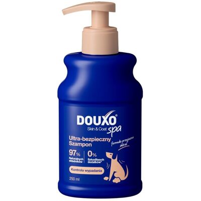 DOUXO Skin & Coat Spa Shed Control Shampoo für Hunde gegen Haarausfall 250 ml DOUXO Skin & Coat Spa Shed Control Shampoo für Hunde gegen Haarausfall 250 ml