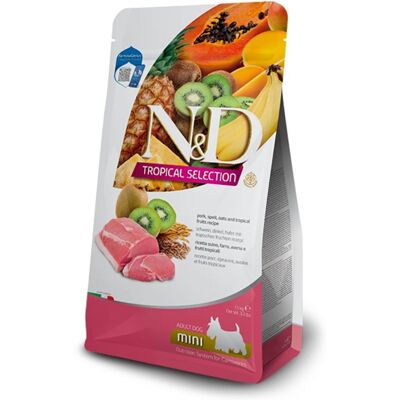 FARMINA N&D Tropical Selection Trockenfutter mit Schweinefleisch und tropischen Früchten für adulte Hunde kleiner Rassen 100 g FARMINA N&D Tropical Selection Trockenfutter mit Schweinefleisch und tropischen Früchten für adulte Hunde kleiner Rassen 100 g