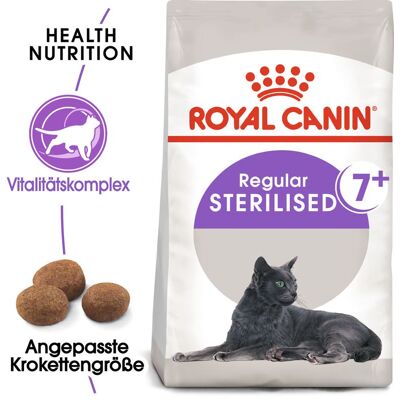 ROYAL CANIN Sterilised +7 6x400 g karma sucha dla kotów od 7 do 12 roku życia, sterylizowanych ROYAL CANIN Sterilised +7 6x400 g karma sucha dla kotów od 7 do 12 roku życia, sterylizowanych