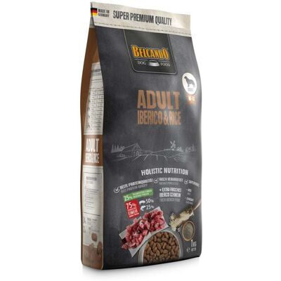 BELCANDO Adult Iberico & Rice M-XL 4x1 kg sucha karma dla psów ras średnich i dużych BELCANDO Adult Iberico & Rice M-XL 4x1 kg sucha karma dla psów ras średnich i dużych