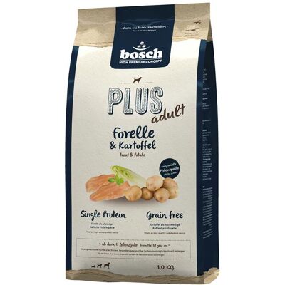 Bosch Plus Pstrąg & Ziemniak 2x1 kg Bosch Plus Pstrąg & Ziemniak 2x1 kg
