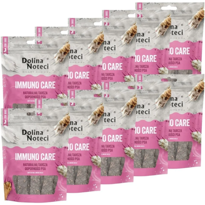 DOLINA NOTECI Smart Chews Immuno Care getrocknete Hundesnacks Immununterstützung 10x100g DOLINA NOTECI Smart Chews Immuno Care getrocknete Hundesnacks Immununterstützung 10x100g