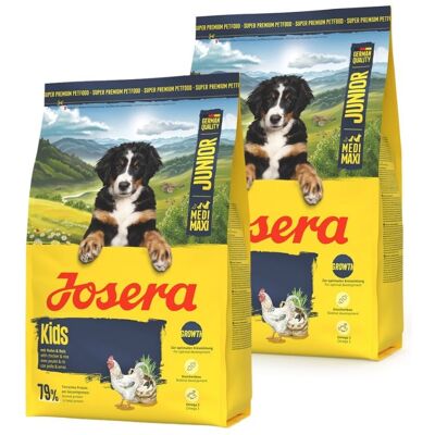 JOSERA Junior Kids für junge Hunde mittelgroßer und großer Rassen 2x3 kg JOSERA Junior Kids für junge Hunde mittelgroßer und großer Rassen 2x3 kg