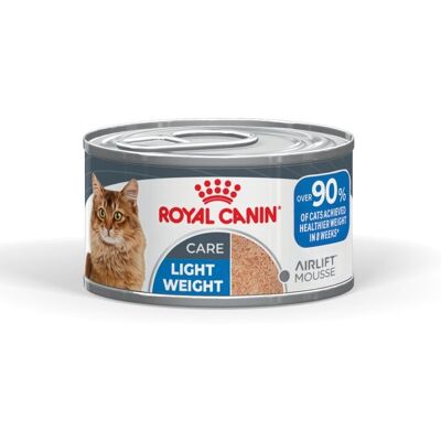 ROYAL CANIN Light Weight Care AirLift Nassfutter Mousse für adulte Katzen, zur Erhaltung des idealen Körpergewichts 12x85g ROYAL CANIN Light Weight Care AirLift Nassfutter Mousse für adulte Katzen, zur Erhaltung des idealen Körpergewichts 12x85g