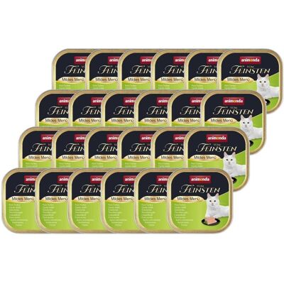 Animonda Vom Feinsten Mildes Menü Nassfutter mit Truthahn für adulte Katzen 24x100g Animonda Vom Feinsten Mildes Menü Nassfutter mit Truthahn für adulte Katzen 24x100g