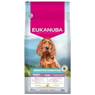 EUKANUBA Special Care Puppies with Sensitive Digestion Futter für Welpen mit empfindlichem Verdauungssystem 12 kg EUKANUBA Special Care Puppies with Sensitive Digestion Futter für Welpen mit empfindlichem Verdauungssystem 12 kg