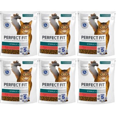 Perfect Fit Katzenfutter - 6x750g - Unterstützt Immunität & Verdauung Perfect Fit Katzenfutter - 6x750g - Unterstützt Immunität & Verdauung