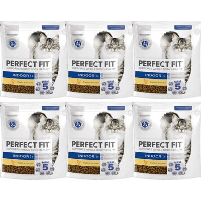 Perfect Fit Indoor 1+ 6x750g - Trockenfutter für Wohnungskatzen Perfect Fit Indoor 1+ 6x750g - Trockenfutter für Wohnungskatzen