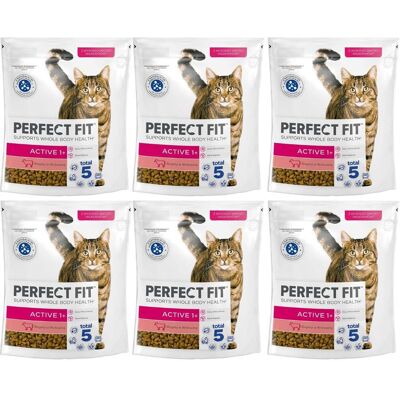 Perfect Fit Active 1+ 6x750g - Trockenfutter für Katzen Perfect Fit Active 1+ 6x750g - Trockenfutter für Katzen