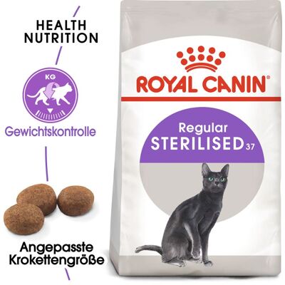 ROYAL CANIN STERILISED Trockenfutter für kastrierte Katzen 2 kg ROYAL CANIN STERILISED Trockenfutter für kastrierte Katzen 2 kg