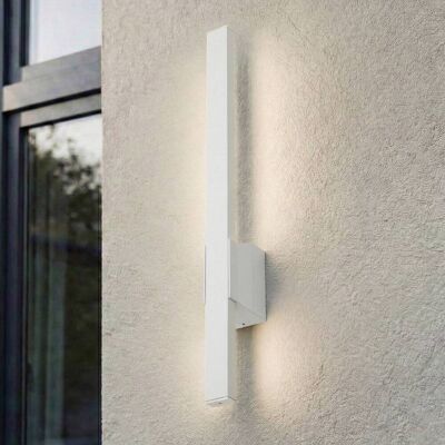 LED Außenwandleuchte Sakari Lindby, weiß / opal, Aluminium, Modern LED Außenwandleuchte Sakari Lindby, weiß / opal, Aluminium, Modern