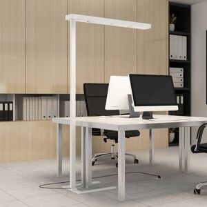 Arcchio Weiße LED Stehlampe mit Sensor & Dimmer - Büro Licht Arcchio Weiße LED Stehlampe mit Sensor & Dimmer - Büro Licht