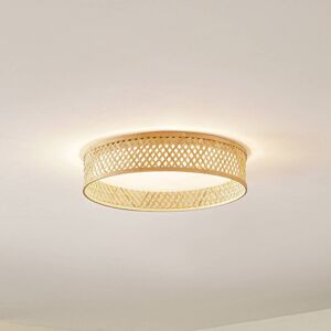 Lindby Eilif - Braune Bambus LED-Deckenlampe - Deckenleuchte Lindby Eilif - Braune Bambus LED-Deckenlampe - Deckenleuchte