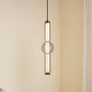 Lucande Savete Grau Glas Pendelleuchte Lucande Savete Grau Glas Pendelleuchte