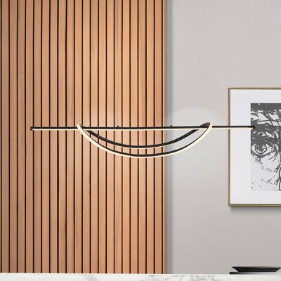 Hängeleuchte Ambar Milagro Lighting, schwarz, für Wohn- / Esszimmer, Metall, Modern Hängeleuchte Ambar Milagro Lighting, schwarz, für Wohn- / Esszimmer, Metall, Modern