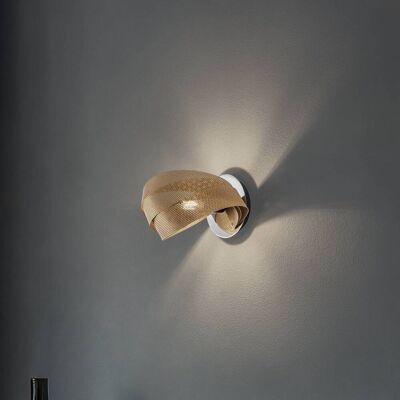 Wandleuchte Vento Domiluce, dimmbar, messing / gold, für Wohn- / Esszimmer, Metall, Modern Wandleuchte Vento Domiluce, dimmbar, messing / gold, für Wohn- / Esszimmer, Metall, Modern