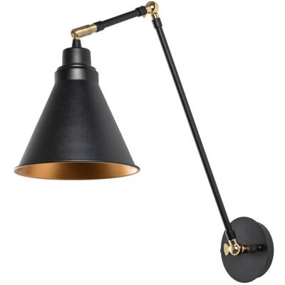Wandleuchte Berceste 7956 Opviq, dimmbar, schwarz, für Wohn- / Esszimmer, Metall Wandleuchte Berceste 7956 Opviq, dimmbar, schwarz, für Wohn- / Esszimmer, Metall