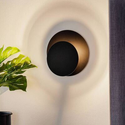 Wandleuchte Circle EMIBIG LIGHTING, dimmbar, schwarz, für Wohn- / Esszimmer, Metall, Modern Wandleuchte Circle EMIBIG LIGHTING, dimmbar, schwarz, für Wohn- / Esszimmer, Metall, Modern