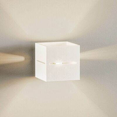 SOLLUX LIGHTING Wandleuchte Top oben/unten, weißer Körper - Wandleuchte SOLLUX LIGHTING Wandleuchte Top oben/unten, weißer Körper - Wandleuchte