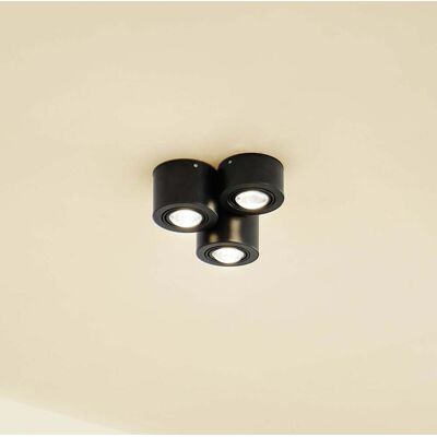 Deckenleuchte Jyla Lindby, dimmbar, schwarz, für Wohn- / Esszimmer, Metall, Modern Deckenleuchte Jyla Lindby, dimmbar, schwarz, für Wohn- / Esszimmer, Metall, Modern