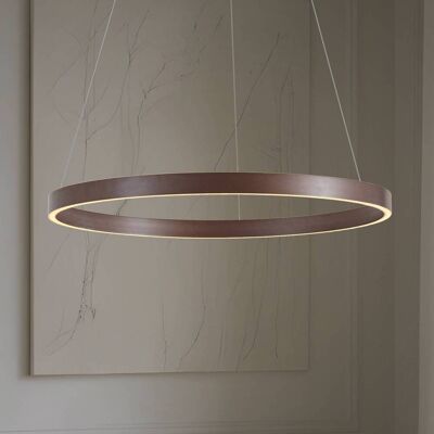 Hängeleuchte Yonam Lucande, dimmbar, braun / rost, für Wohn- / Esszimmer, Metall, Modern Hängeleuchte Yonam Lucande, dimmbar, braun / rost, für Wohn- / Esszimmer, Metall, Modern