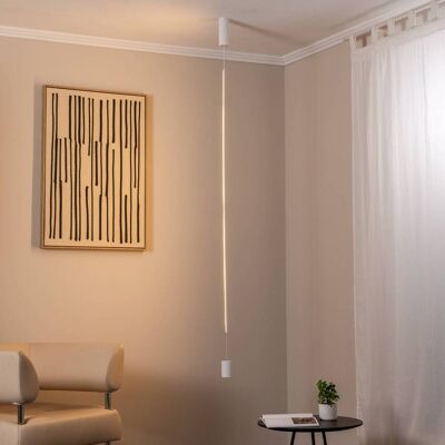 Euluna Hängeleuchte VERTIC Nowodvorski Lighting, weiß / opal, für Wohn- / Esszimmer, Aluminium, Modern Euluna Hängeleuchte VERTIC Nowodvorski Lighting, weiß / opal, für Wohn- / Esszimmer, Aluminium, Modern