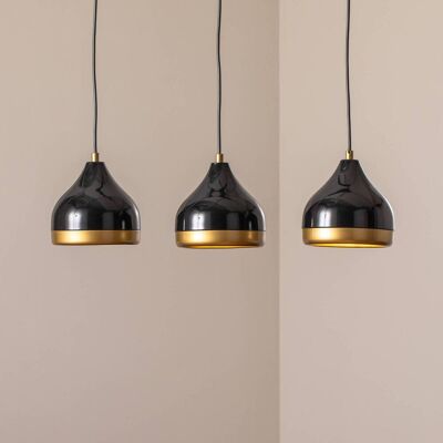 Hängeleuchte Yildo Opviq, dimmbar, schwarz, für Wohn- / Esszimmer, Metall, Modern Hängeleuchte Yildo Opviq, dimmbar, schwarz, für Wohn- / Esszimmer, Metall, Modern