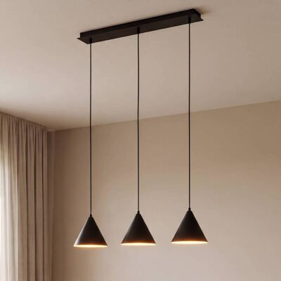 Hängeleuchte Cono TK Lighting, dimmbar, schwarz, für Wohn- / Esszimmer, Metall, Modern Hängeleuchte Cono TK Lighting, dimmbar, schwarz, für Wohn- / Esszimmer, Metall, Modern